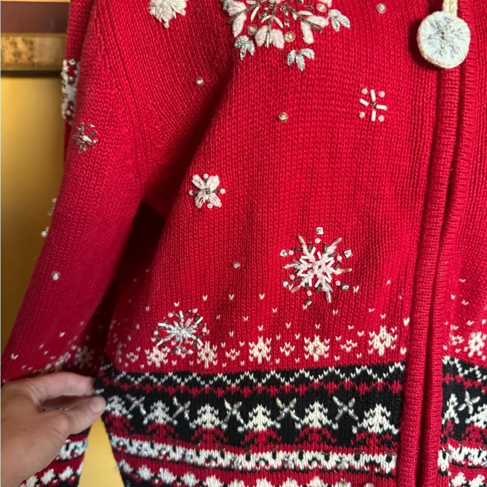 Heirloom Collectables 2004 Holiday Theme Sweater- Size L - Picture 5 of 9